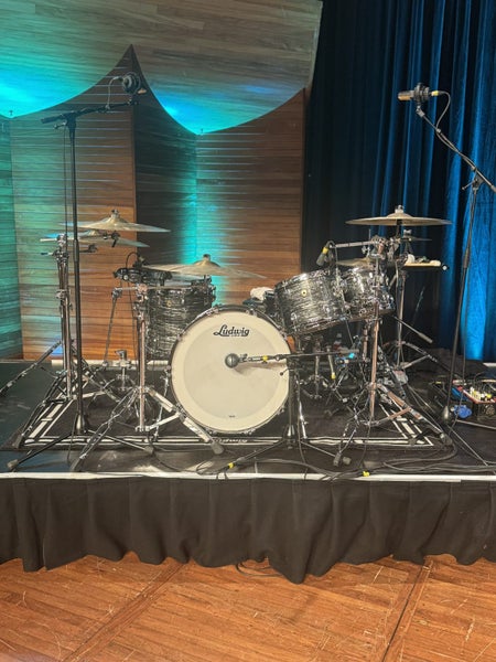 Ludwig Custom Maple Classic Shells with Hardcases64288123703937112