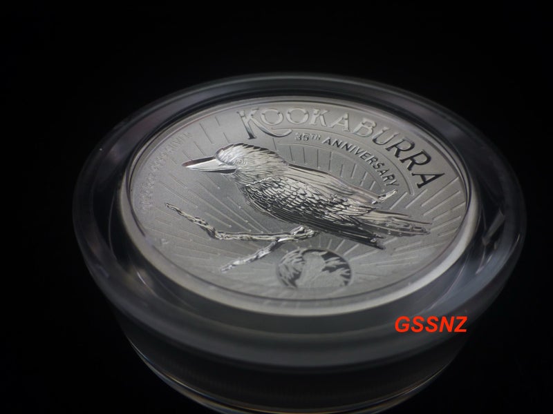 5 Oz Incused 2025 Kookaburra silver bullion coin Perth Mint Carousel 6