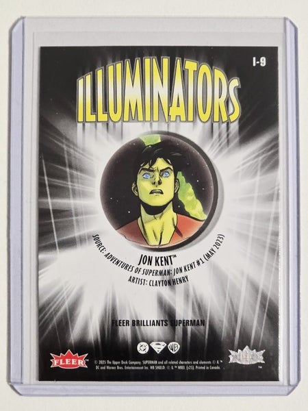 2025 Fleer Brilliants Superman Illuminators - Jon Kent Carousel 2