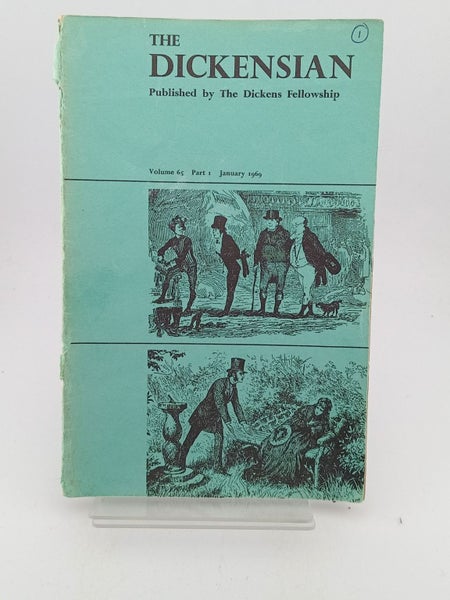 The Dickensian Volume 65 Part 1 January 1969 by Michael Slater (editor)64441655918338110