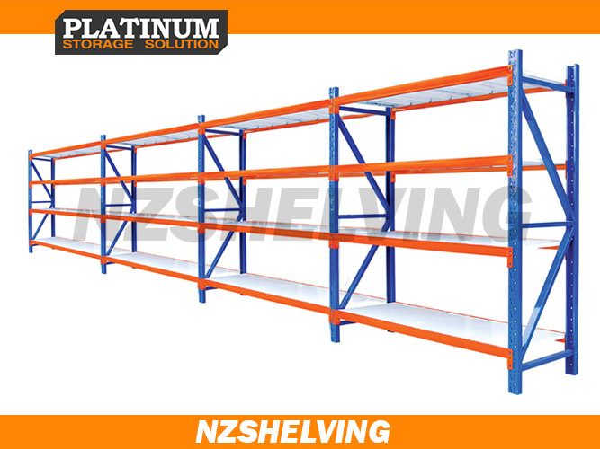 4 Bay Heavy Duty Shelving 8m 3200kg Carousel 1