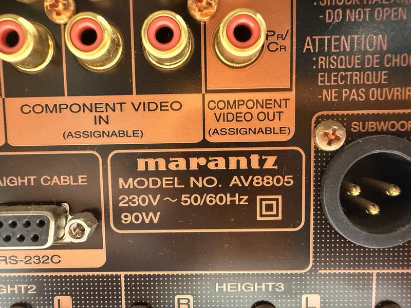 Marantz AV8805 Pre-Amp/Processor 13.2 channel64365077442819113
