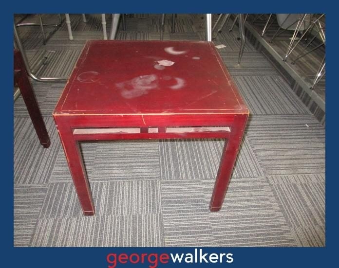 PR5885 Red Coffee Table Carousel 1