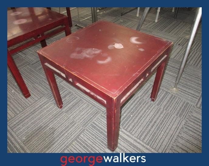 PR5885 Red Coffee Table Carousel 2