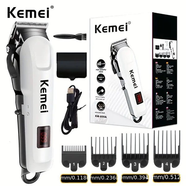 Professional USB Rechargeable Hair Clipper with LED Display Carousel 1