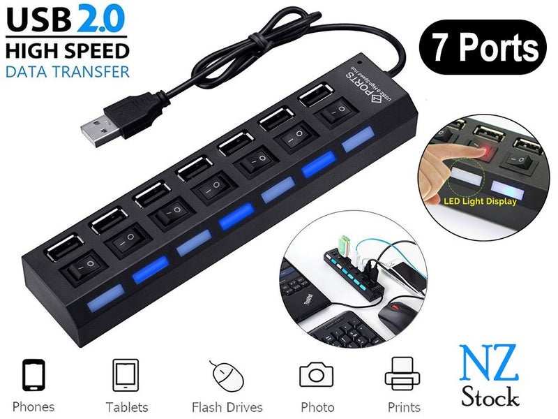 USB Hub (Auckland Stock) Carousel 1