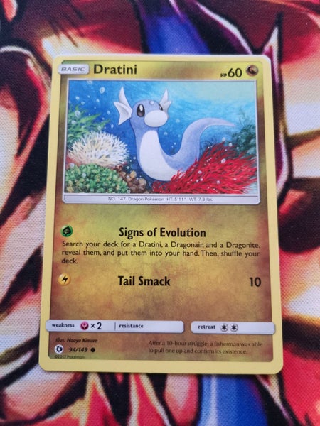 Dratini - Sun & Moon Base Set - 94/149 - LP+ Carousel 1