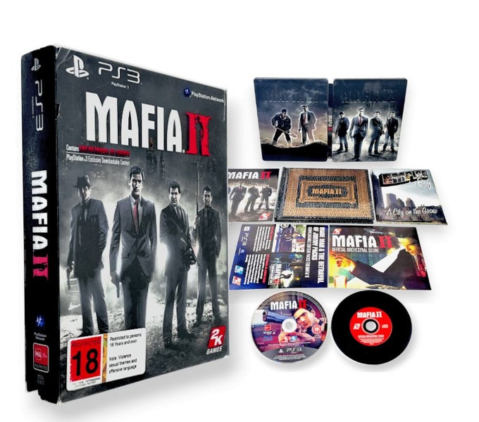 Mafia 2 BIG BOX STEEL EDITION (PS3) *RARE* Carousel 1