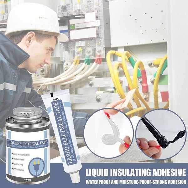 Liquid Insulation Electrical Tape Tube Paste Waterproof Anti-uv Fast Dry~ Carousel 2