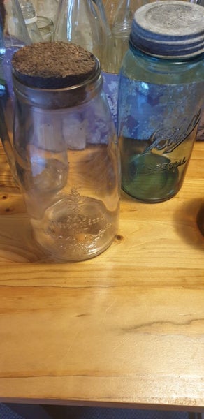 13 Agee Jars plus other old bottles and Jars.64291839142403112