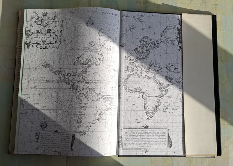 Bartholomew World Atlas.1983 reprint. Large format. Dust jacket. Carousel 10