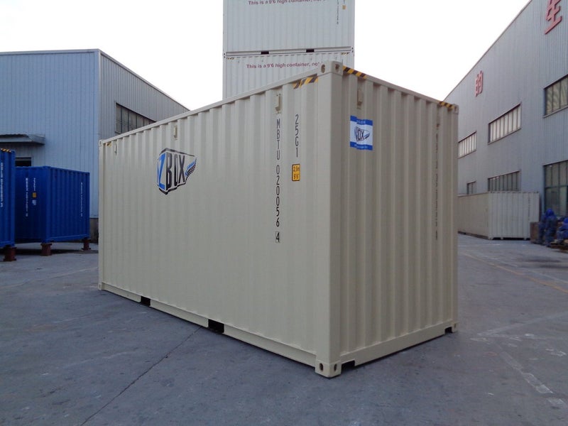 20ft Shipping Container 20ft HIGH CUBE - NEW - BEIGE or CHARCOAL - AUCKLAND64292981579265113