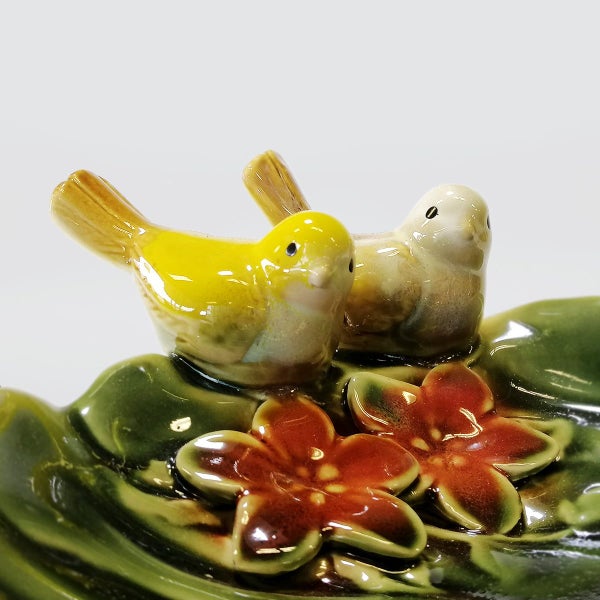 Ceramic Birds Leaf Dish Carousel 2