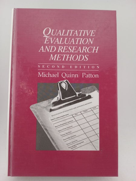 Qualitative Evaluation and Research Methods by Michael Quinn Patton64370575385987110