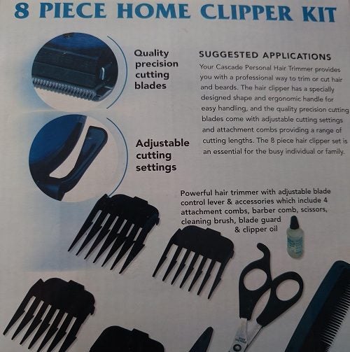 8 Piece Home Clipper Kit Carousel 1