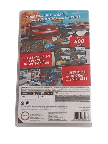 Gear Club Unlimited Nintendo Switch Carousel 3