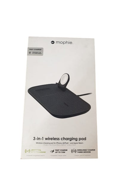 Mophie 3 -in-1 Wireless Charging Pad For iphones, Airpods and Apple Watch Carousel 1