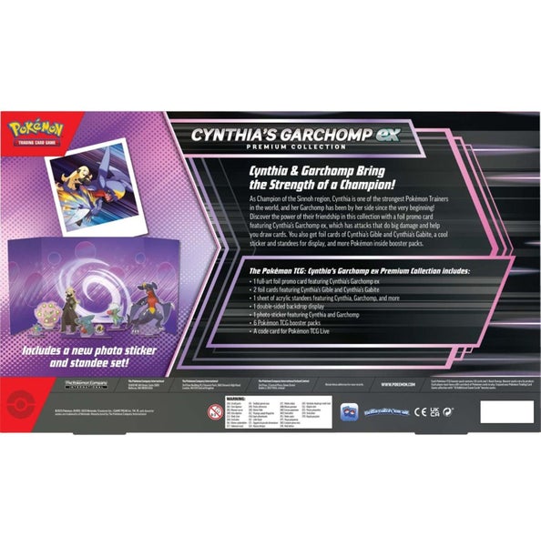 Pokemon TCG Cynthia's Garchomp ex Premium Collection Carousel 3