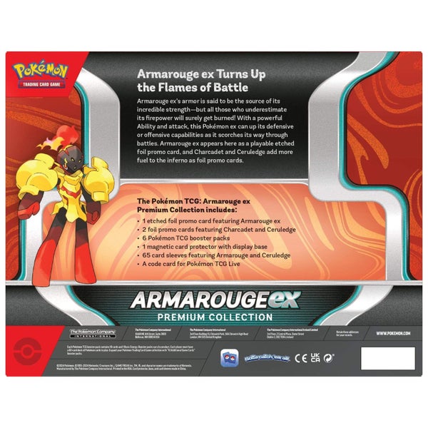 Pokemon TCG - Amarouge ex Premium Collection Carousel 2