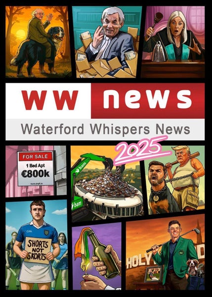 Waterford Whispers News 2025 by Colm Williamson - Paperback Carousel 1
