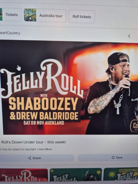 Jelly Roll Concert Golden Circle Tickets x 364294864067457110