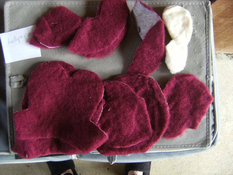 Teddy bear cut out pieces ref TB109 Carousel 1