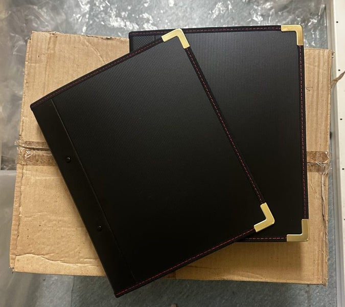 32 Black Esselte Folders – Used, Good Condition – Bulk64295199380355110