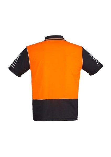 Syzmik Mens Hi Vis Zone Polo - 4 Colour Options - Sizes S to 7XL Carousel 3