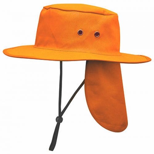 Sunmaster Hat - Sizes S/M & L/XL - Navy, Grey & Hi Viz Orange Carousel 3