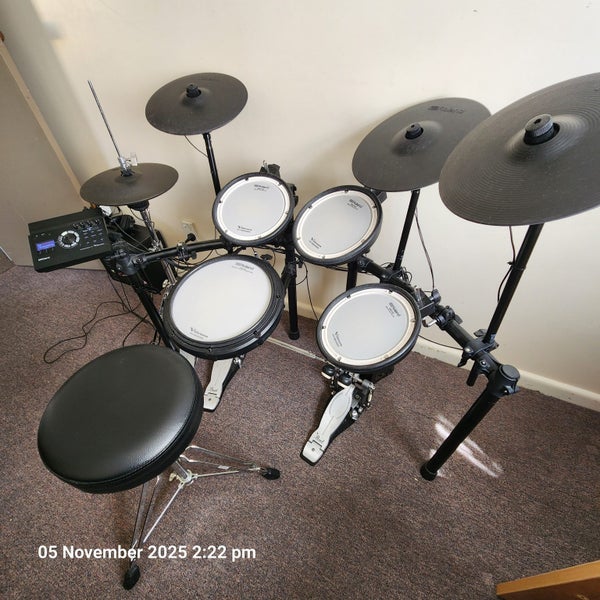Roland TD17KVX2 E-Drumkit, Updated Module, Cymbals, includes MDSCOM stand64295665705602113