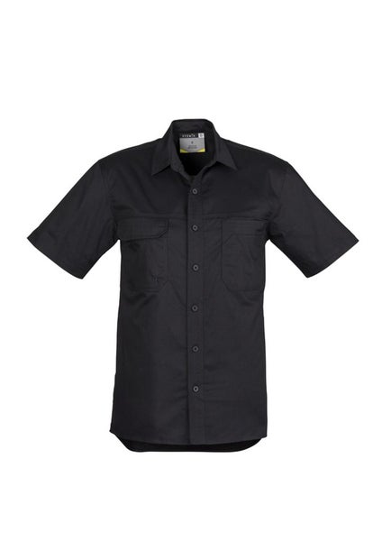 Syzmik Mens Lightweight Tradie SS Shirt - 4 Colours - Sizes S to 7XL Carousel 2