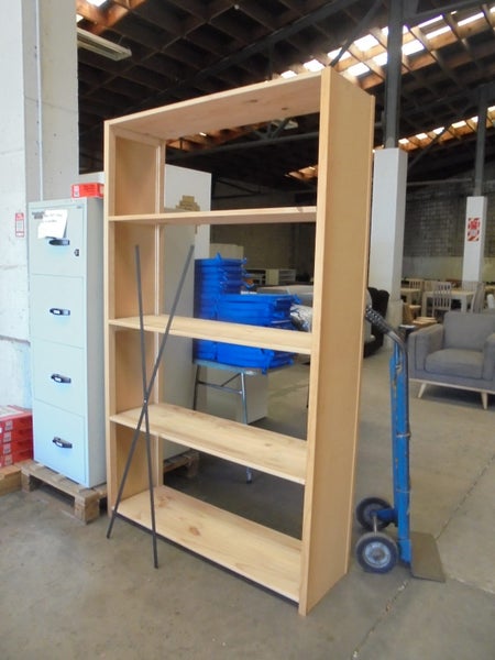 Lundia shelving-1 bay 2040x1200x381mm Carousel 1