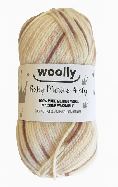 Woolly Baby Merino 4ply Yarn Carousel 1