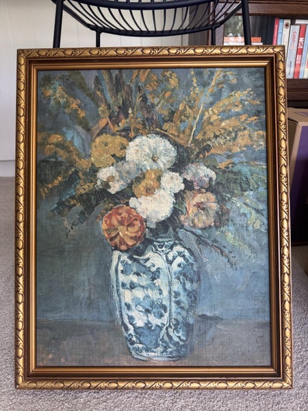 Vintage Art Cezanne Dahlias Carousel 2