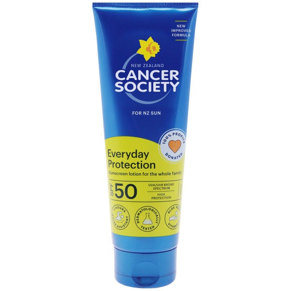 NZ Cancer Society Sunscreen SPF50 100ml Carousel 1