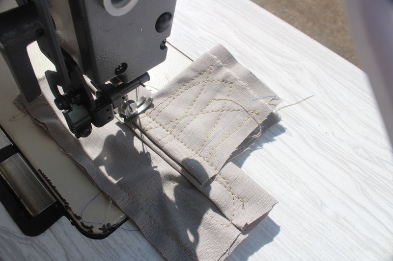 SINGER 691 INDUSTRIAL SEWING MACHINE NEW SERVO MOTOR Carousel 5