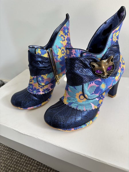 Bright fun and unique ankle boots64296508237185110