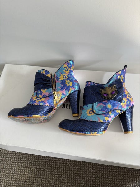 Bright fun and unique ankle boots64296508237185111