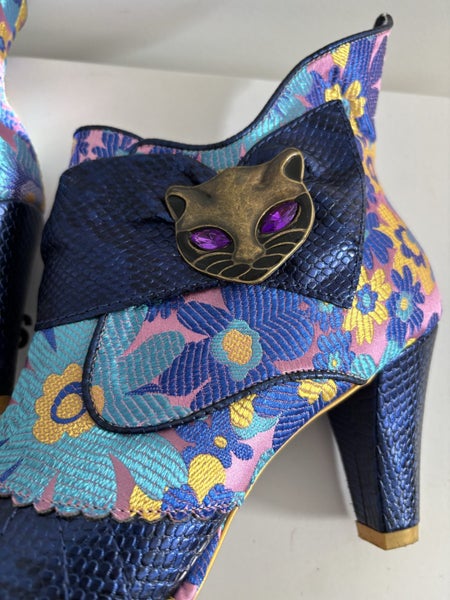 Bright fun and unique ankle boots64296508237185112