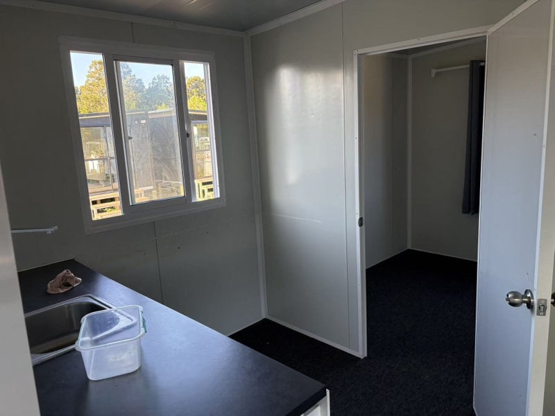 9x3m demo cabin ready to go -kitchen, bathroom included (sell as is, where is ) Carousel 1