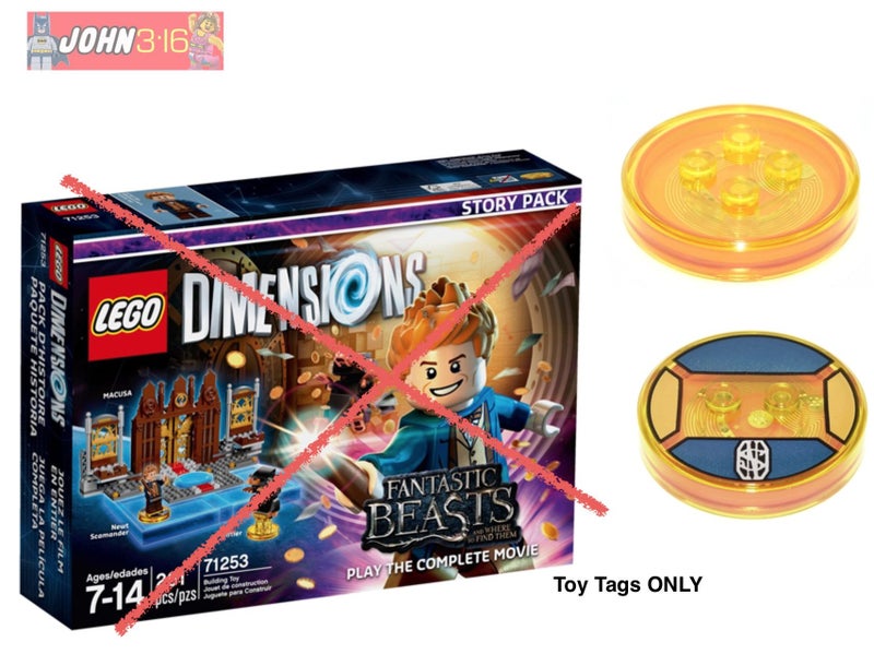 LEGO DIMENSIONS TOY TAGS - STORY Pack - Fantastic Beasts & Where to Find Them Carousel 1