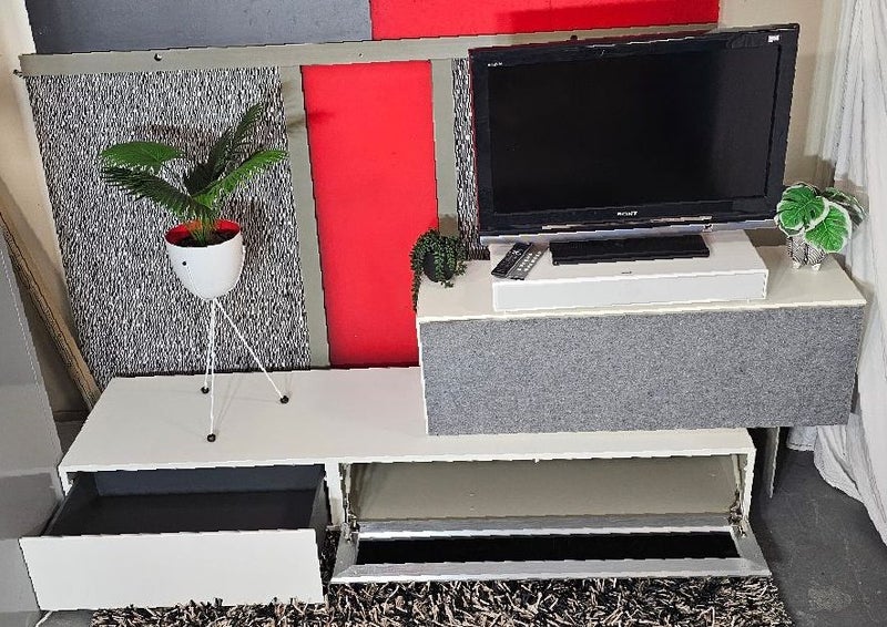 BO Concept Lugano TV/Entertainment Unit. Bauhaus at a Fraction of RRP £1,500+. Carousel 6