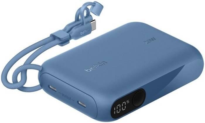 Belkin 10K Power Bank With Display - Blue Carousel 1