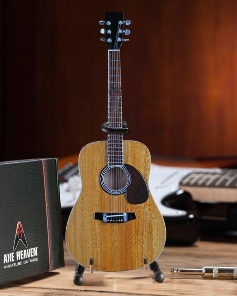 Axe Heaven: Miniature Replica - Acoustic Guitar (Natural Finish) Carousel 1