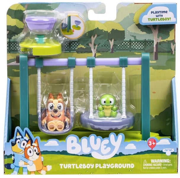 Bluey: Turtleboy Playground - Mini Playset Carousel 1