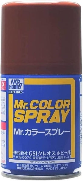 Mr Hobby: Mr.Color Spray - Semi-Gloss Hull Red Carousel 1