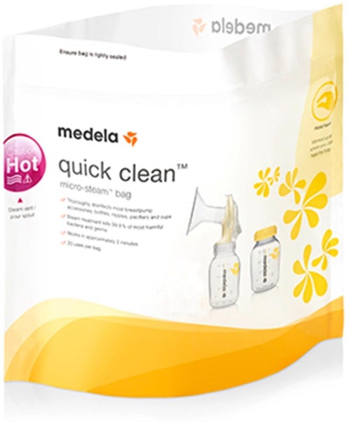 Medela: Quick Clean Microwave Bag (5 Pack) Carousel 1