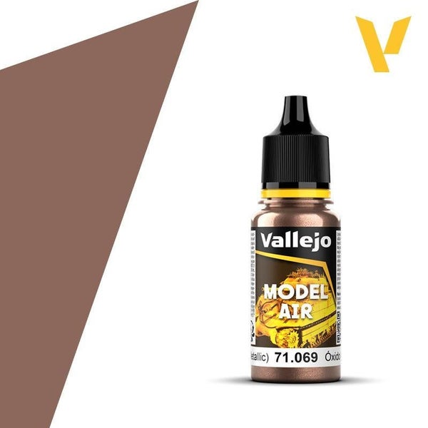 Vallejo: Model Air - Metallic Rust (18ml) Carousel 1