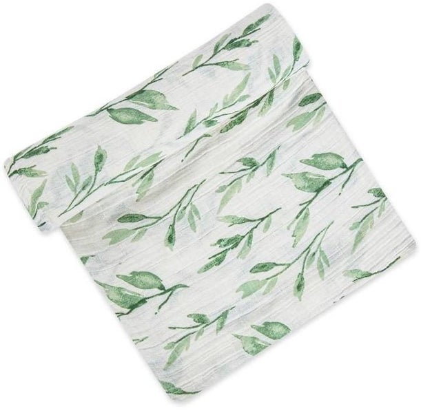 Crane Baby Single Swaddle - Parker Leaf Carousel 1