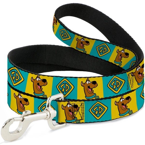Scooby Doo: Scooby and Dog Tag Blocks Yellow / Blue - Dog Leash (0.5" 4Ft) Carousel 1